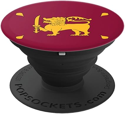 Amazon Com Sri Lanka Lion Sinha Flag Popsockets Grip And Stand