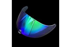 TAYOKI Motorcycle Helmet Visor EXO-R420 Helmet Windshield (Green)