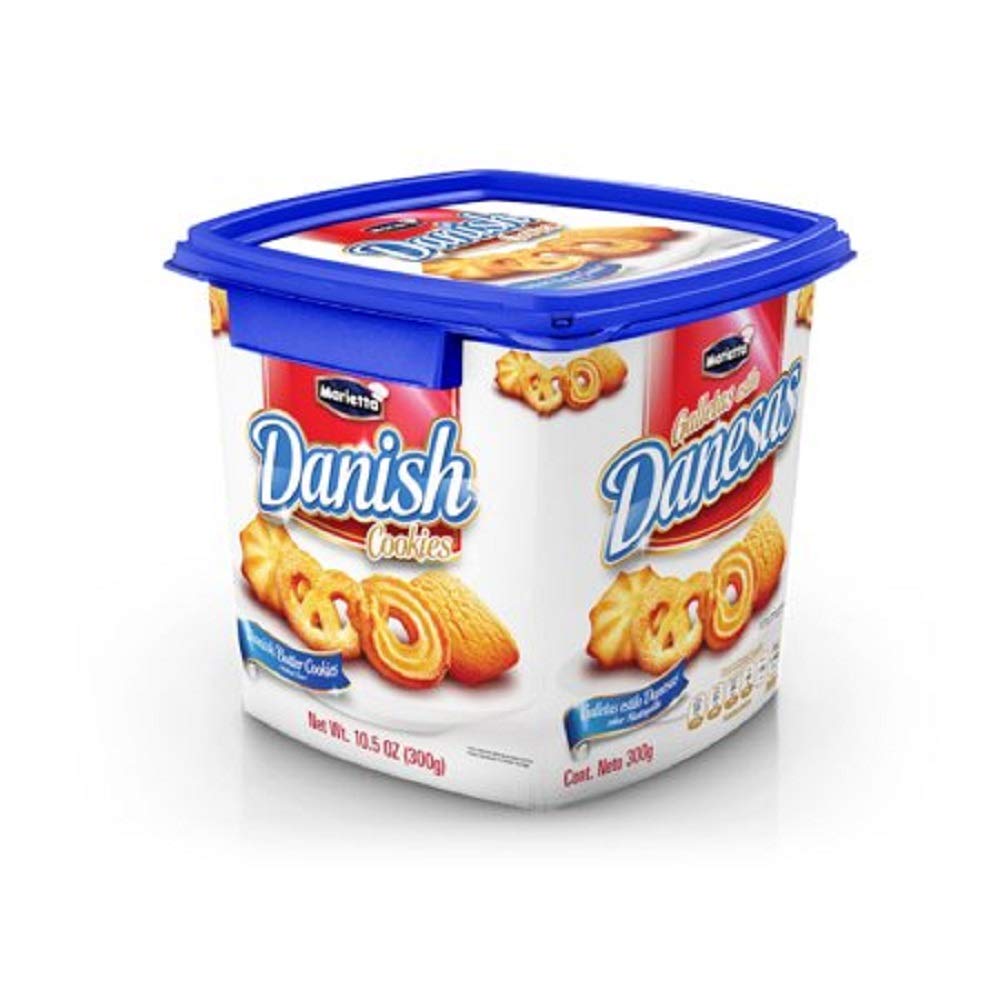 Marietta Danish Butter Style Cookies 10.5 oz Grocery