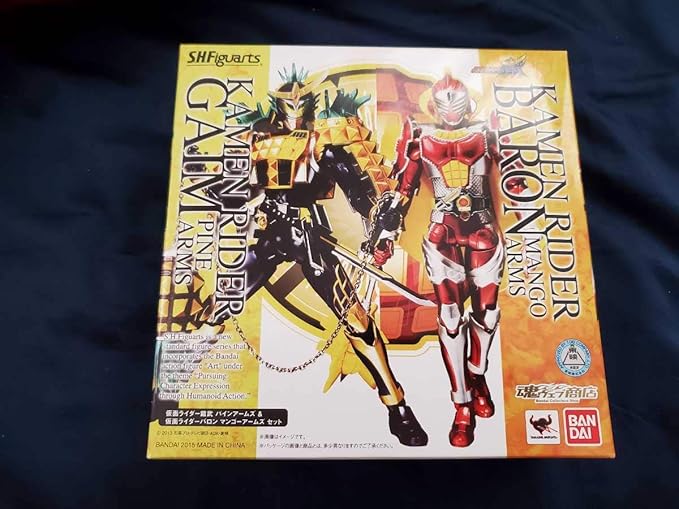 Amazon S H Figuarts 仮面ライダー鎧武 パインアームズ 仮面ライダーバロン マンゴーアームズ フィギュアーツ フィギュア ドール 通販