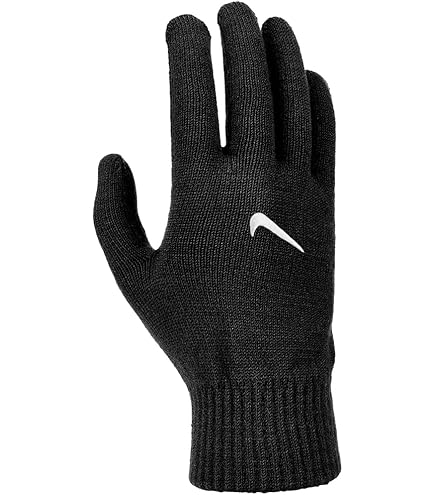 Nike 2.0 Knitted Grip Gloves (S, M) (Black/White), Gloves - Amazon