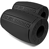 Alpha Grips 3.0 - Extreme Arm Blaster - Best Dumbbell and Barbell Thick Bar Adapter - Fat Bar Grips for Arms and Forearms - f