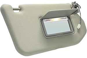 Right Passenger Side Sun Visor Replacement for 2013 2014 2015 2016 2017 2018 Nissan Pathfinder and 2014-2017 Infiniti QX60 (B