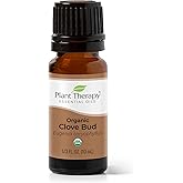 Plant Therapy Organic Clove Bud Essential Oil 100% Pure, USDA Certified Organic, Undiluted, Natural Aromatherapy, Therapeutic