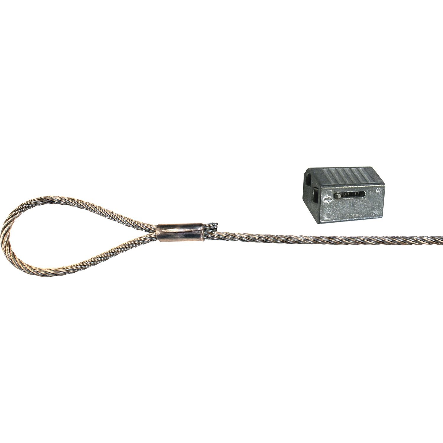 Quick-Fit Multischlinge Diameter 2 mm with 3 m Cable and Wire Rope Lock Single Pack 480514