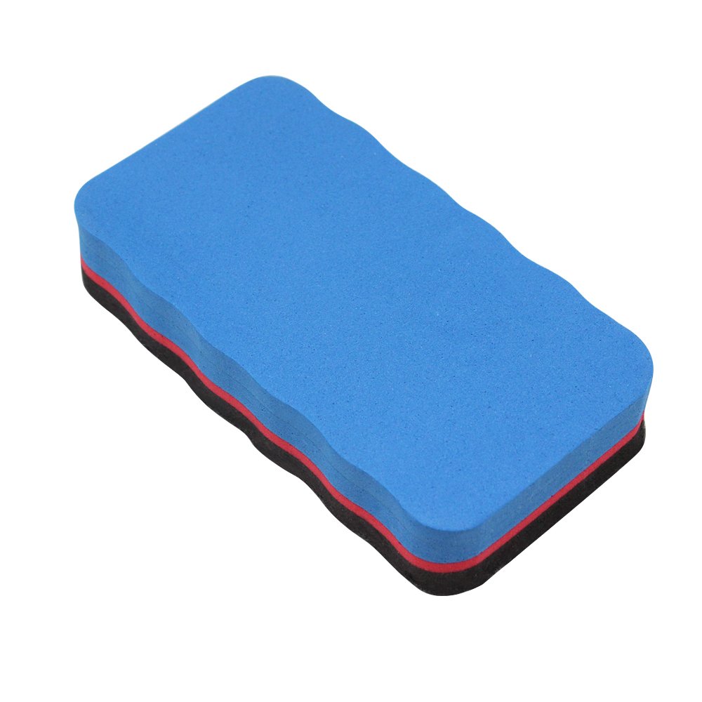 Homgaty Whiteboard Eraser Board Dry Wipe Rubber Cleaner