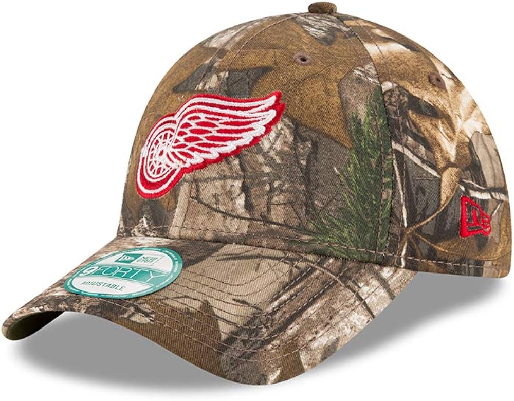 New Era Detroit Red Wings The League Realtree Camo 9FORTY