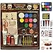 JOYIN Halloween Makeup Ultimate Family Party Pack (36 PCS) Including Liquid Latex, Fake Blood Gel Costume Makeup