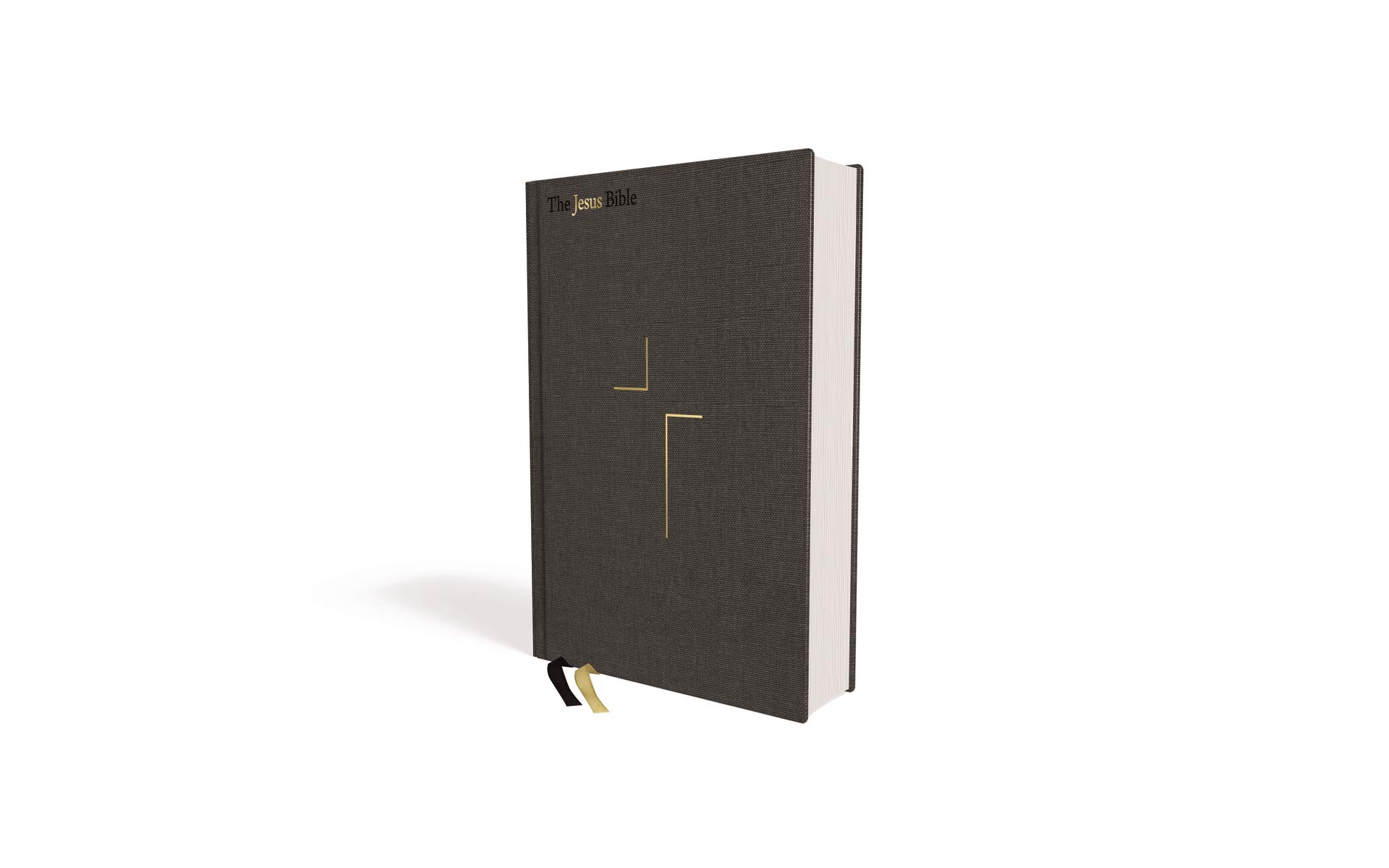 The Jesus Bible, ESV Edition, Cloth over Board, Gray
