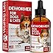 VetaHelp Labs Dewormer for Dogs & Cats (2 OZ) - Treat & Prevent - Broad Spectrum Whipworm, Roundworm & Tapeworm Dewormer - Made in USA - Natural Powerful Blend - Senior Pets, Kitten & Puppy Dewormer