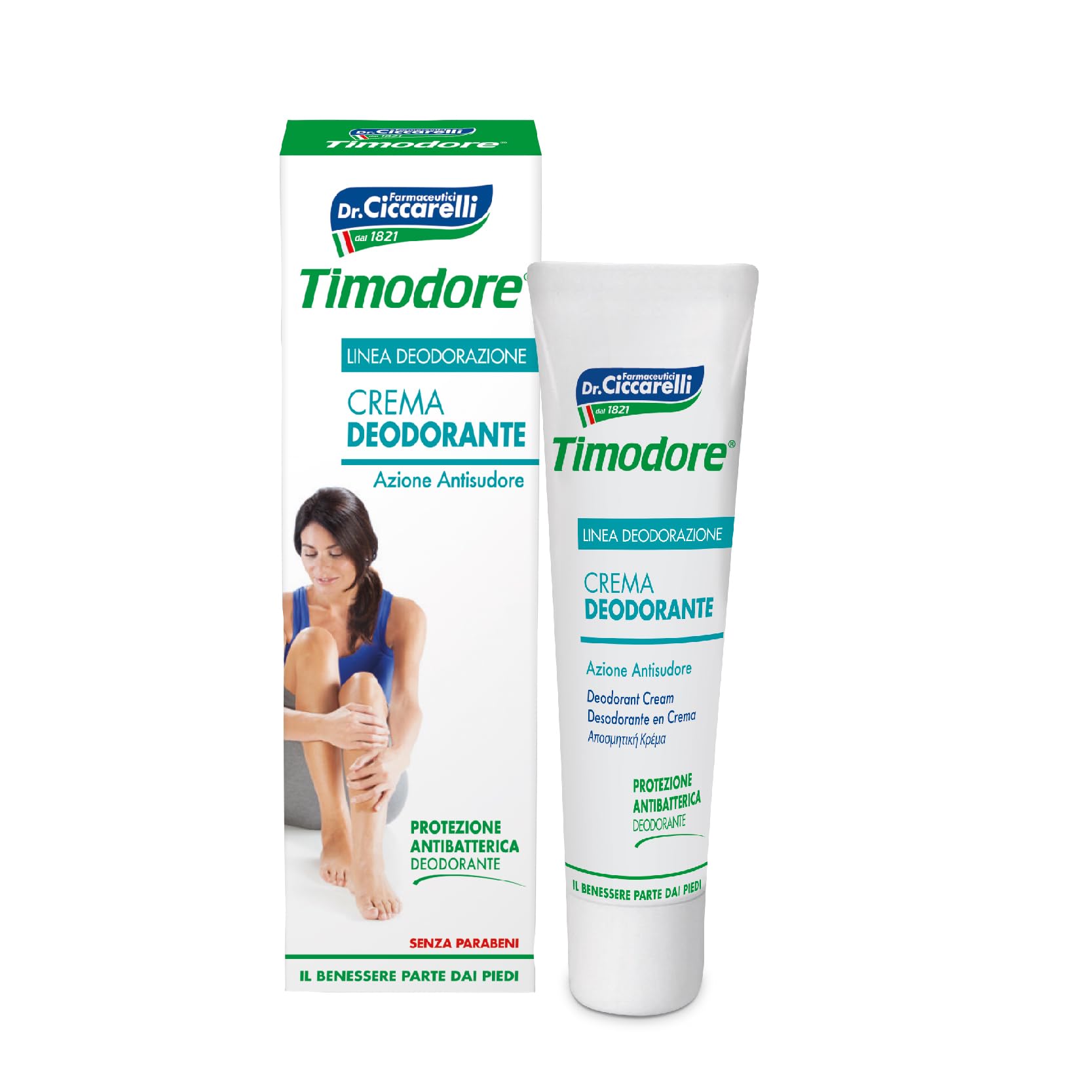 Timodore Deodorant Cream, 50 ml