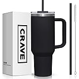 Crave Cups 40oz Tumbler with Lid and Straw l