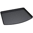 Escape/MKC Cargo Liners - All-Weather Rear Trunk Tray Protector Custom Fit, 3D Waterproof Durable Odorless Flexible TPO Cargo Floor Mat Compatible with Ford Escape 2013-2019/Lincoln MKC 2015-2019