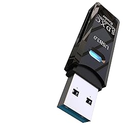 USB3.0 Micro SD Card Reader, 5Gbps 2-in-1 SD Card