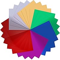 WOWOSS 112 Sheets Metallic Foil Origami Paper Set, Shiny Mirror Folding Paper Sheets for Art and Crafts, 7 Colors Cardstock S