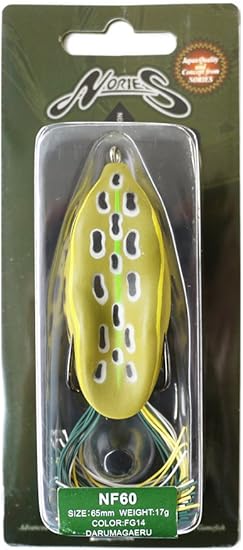 Amazon ノリーズ Nories フロッグ Nf60 65mm 17g ダルマガエル Fg14 ノリーズ Nories ルアー