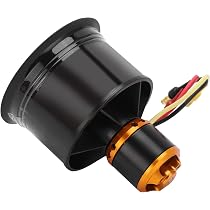 Ventilateur à Canalisations QX‑Motor 50mm EDF 12 pales avec Moteur sans