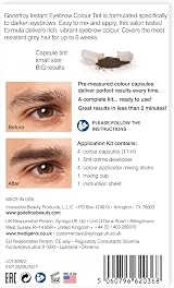 Godefroy Instant Eyebrow Tint for Men Medium Brown Covers Grey Up to 6 Weeks view 3
