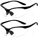 grinderPUNCH ANSI Z87 Bifocal Safety Reading Glasses Impact Resistant Magnifying Readers w/Diopter Bifocal Magnifying Glass