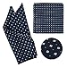 b.m.c 808 Ave Wooden Bowtie Colors Wood Adjustable Matching Pocket Square Cufflink Set