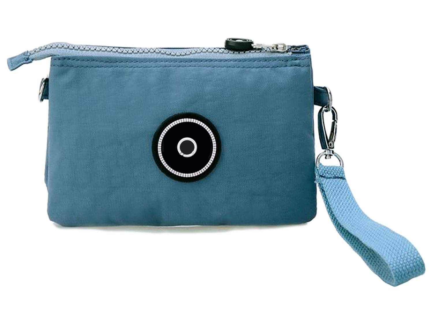 GFM® Womens Nylon Waterproof Wristlet Purse-Denim Blue- (S1-513-JNSNL)