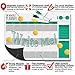 Uniguardian Magnetic Dry Erase Monthly Calendar for Refrigerator, Planned and Organized Life. Ideal White Board Calendar Kitchen Planner Board, Includes 3 Markers and 5 Magnetic Buttons 17x12