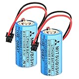 (Pack of 2) CR17335SE-R/3V Q6BAT PLC 3V 1800mAh