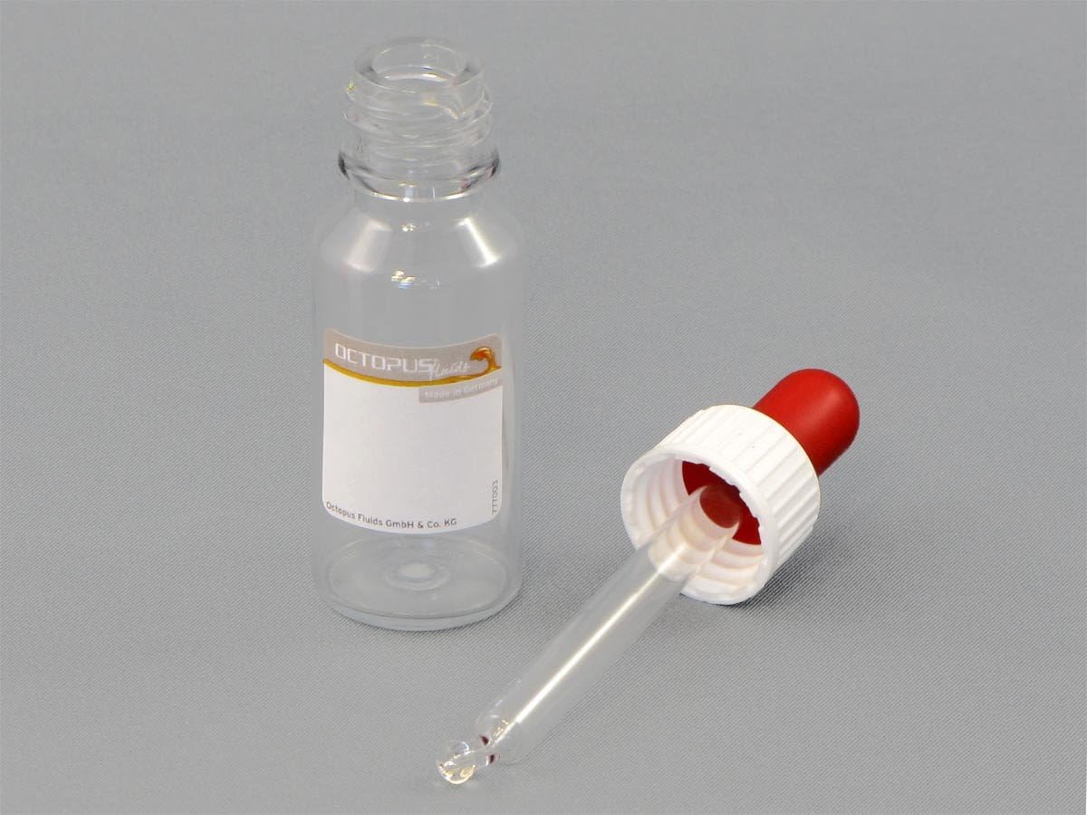 5x20 ml Pipette bottles (PET) with glass pipette, plastic bottles with dropping pipette for the dosage of liquids eye drops - Image 3