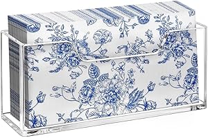 Acrylic Countertop Towel Holder, Kitchen Sink Splash Guard, Tabletop Napkin Stand for Dining Table, Water-Resistant Bathroom 