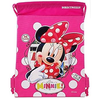 minnie mouse drawstring backpack