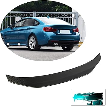 Amazon Com Mcarcar Kit Trunk Spoiler Fits Bmw 4 Series F36 Gran Coupe 2014 2019 Factory Outlet Carbon Fiber Cf 420i 428i 435i 440i 4door Rear Boot Lid Highkick Wing Lip Automotive