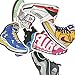 [Pack of 25] Sneaker Stickers - Car, Laptop, Luggage, Skateboard Graffiti