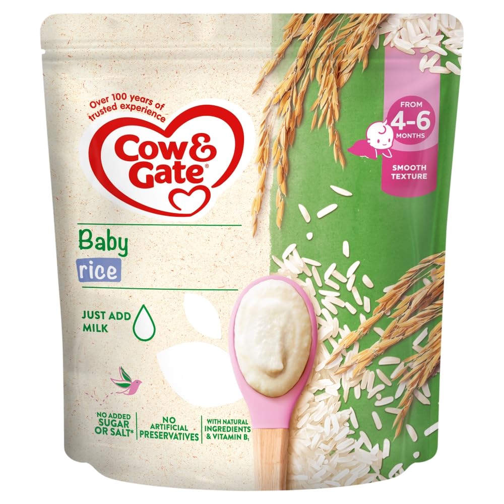 Cow & Gate Baby Rice from 4 to 6 Months Onwards, 100g