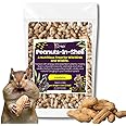 Chirp & Maple, Unsalted Peanuts in Shell for Wild Birds and Wildlife, Raw Unroasted, Premium Wild Bird Food 1.3KG Bag