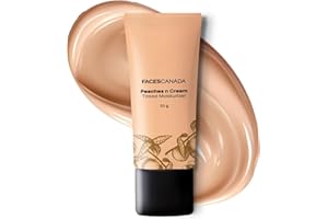 F.A.C.E.S CANADA Peaches N Cream Tinted Moisturizer - Light 01, 35 g | Soft Peachy, Natural Glow Lightly Tinted BB Cream | No