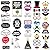 30th Birthday Photo Booth Party Props - 40 Pieces - Funny 30th Birthday Party Supplies, Decorations and Favors