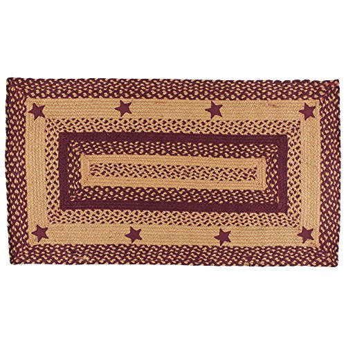 IHF Home Decor Rectangle Area Floor Carpet Braided Rug 20