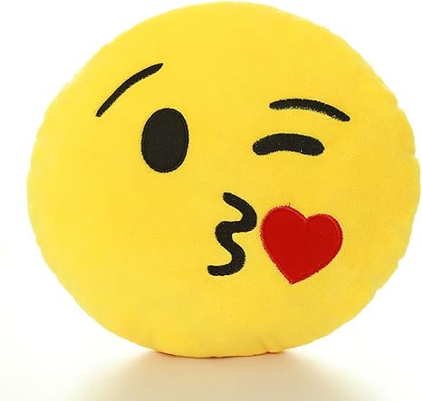 Amazon Newbegin絵文字枕 面白いスマイリー絵文字イエローラウンドぬいぐるみ面白い枕plush Toy For寝室 オフィス ホーム家具 リビングルーム装飾 枕 抱き枕 オンライン通販