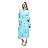 M&M Mymoon Womens Fleece Robe Soft Plush Bathrobe