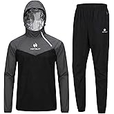 HOTSUIT Sauna Suit for Men Sweat Sauna Jacket Pant Gym Workout Sweat Suits