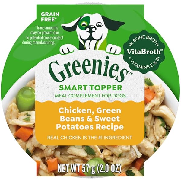 GREENIES SMART TOPPER WET MIX-IN FOR DOGS, CHICKEN,...