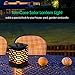 TomCare Solar Lights Solar Lanterns Dancing Flame Outdoor Hanging Lanterns Lights Decoration Lighting Solar Powered Waterproof Umbrella Lanterns Night Light Auto Sensor for Garden Patio Yard (4)
