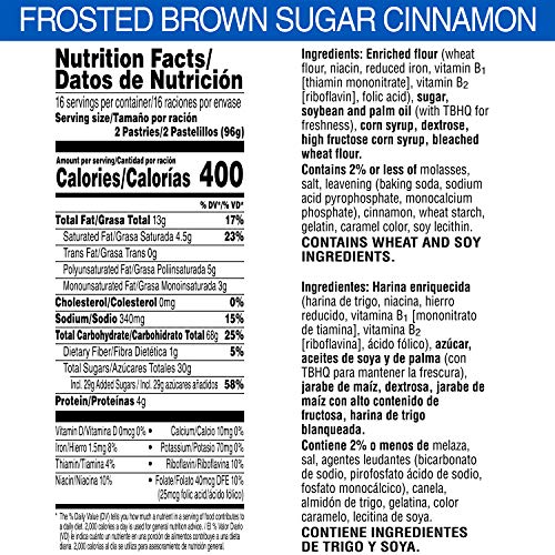 4 Pop+Tarts+Breakfast+Toaster+Pastries+Cinnamon