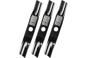 KOLTRUNEX High Lift Mower Blades for Kubota RCK48P-751Z RCK48P-400Z 48" Deck K5583-34340 3 PCS