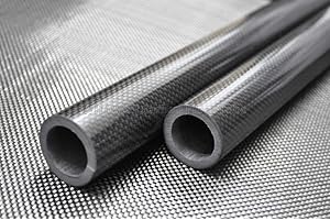 US. Carbon Fiber Tube 3K OD 5mm 6mm 7mm 8mm 9mm 10mm X 1000mm Length 100% Full Carbon Composite Material/Pipes. RC Plane/RC DIY WHABEST (2pc 6 * 4 * 1000 Glossy)
