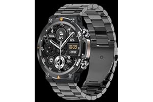 SENBONO MAX18 Military Smart Watch for Men - 1.43" AMOLED Display, Bluetooth Call, GPS Fitness Tracker, Heart Rate Sleep Moni