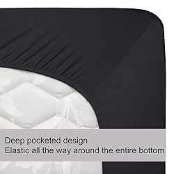 Stretch Queen Size Fitted Sheet Only - 4-Way