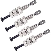 12V Door Pin Switch Instantaneous Adjustable Door Latch Switchs General Motors Hood Alarm Light Hood Switch(Pack of 4pcs)