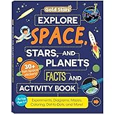 Explore Space, Stars, and Planets: Activity and Fact Book for Kids Ages 5-9: Stickers, Activities. Experiments, Diagrams, Mazes, Coloring, Dot-to-Dots, and More (Gold Stars Series)
