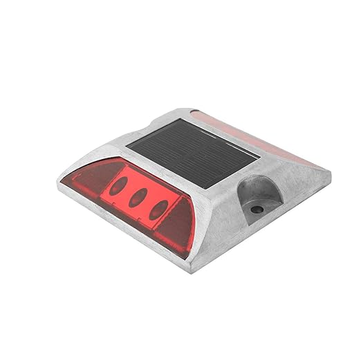 Aluminium wasserdichte LED angetriebene Solarstraßen-Stud-Reflektor-Bodenleuchte